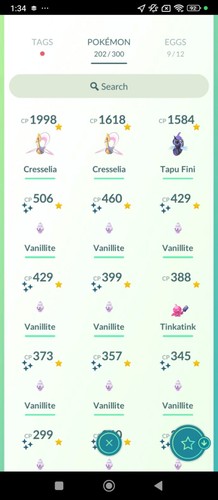 Shiny vanillite x25 - shiny,