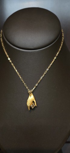 Collana con ciondolo mano - collana,