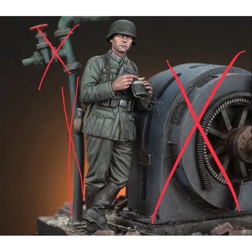 Soldatino fanteria tedesco