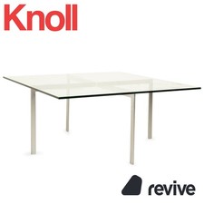 Knoll International Barcelona Vetro Tavolino da Salotto Cromo