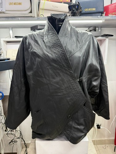 Giacca cappotto donna pelle