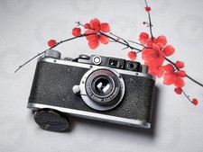 Very Rare! Fed Olympic 1936 Berlin Germany Fake Leica, with Fake Elmar 50mm