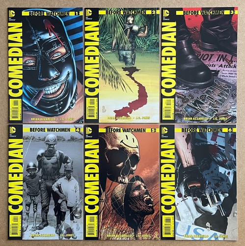 Before watchmen comedian - before, #1-6