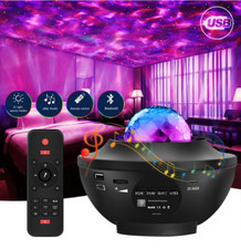 Led Alta Potenza Galaxy Faretto RGB Cassa Bluetooth Neon Lampade Cielo Stellato