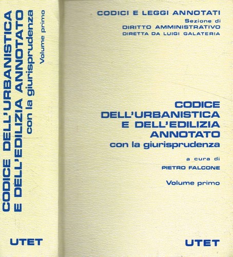 Codice dell urbanistica - codice, dell'urbanistica