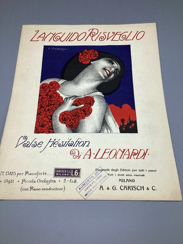 Spartito musicale epoca - musicale, d’epoca