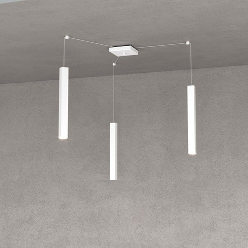 Lampadario quadrato moderno