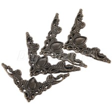 4pz Elegante Portagioie Legno