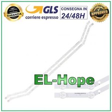 KIT 2 BARRE 12 LED PER TV 32" SAMSUNG D3GE-320SM1-R2 BN96-28763A UE32H5303AK