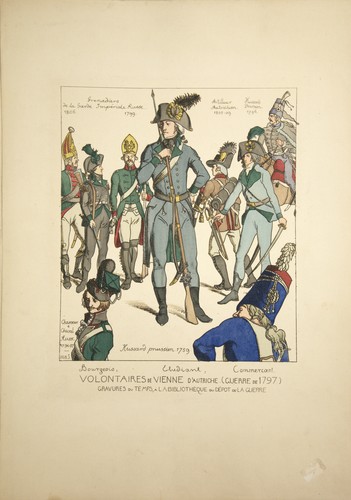 Austria guerra 1797 volontari - guerra,
