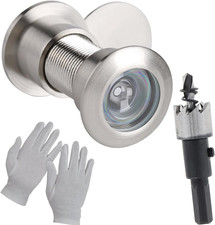 Spioncino per Porta, Con Spioncino Digitale, Set Da 3 Pezzi Con Copertura E Stru