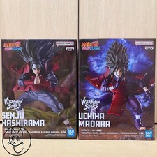 Set figurine NARUTO Shippuden VIBRATION STARS SENJU HASHIRAMA & UCHIHA MADARA nuove