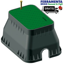 Pozzetto irrigazione Rain rettangolare coperchio PVC