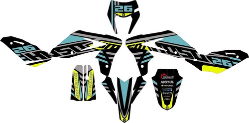 Kit grafiche husqvarna 610 - kit, sm