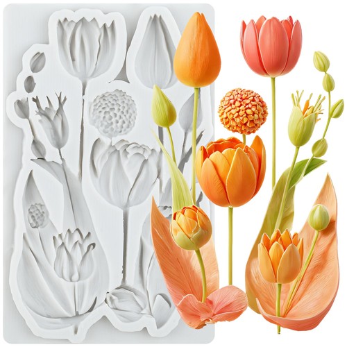 Stampo per fiori tulipano - per, di