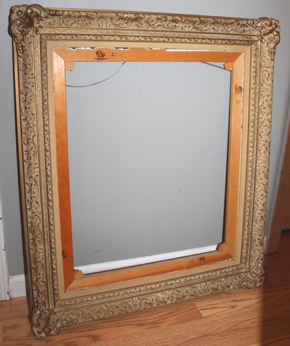Cornice vintage legno oro - legno,