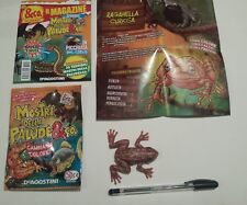 MOSTRI DELLA PALUDE &co. DeAGOSTINI RAGANELLA CURIOSA cambia colore 2017 maclama