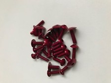 27 PIECE RED ERGAL FAIRING
