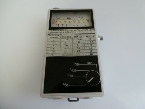 Minolta flash meter vintage - flash,