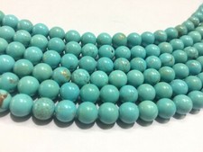 Magnasite turchese blu rotonda