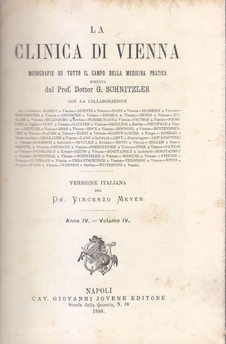 Clinica vienna anno iv - di,