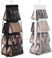 2 Pezzi,Borsa Organizzatore Armadio,Porta Borse Organizer Armadio,Organizzatore 