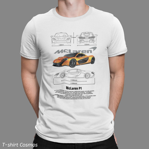 Shirt auto retrò mcclaren - t-shirt,