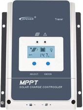 50A MPPT Regolatore Di Carica Solare 12V/24V/36V/48V Con Display LCD, Tensione a