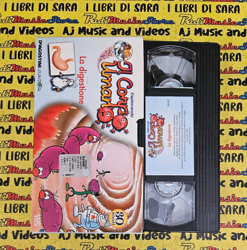 Vhs cartonata esplorando - vhs,