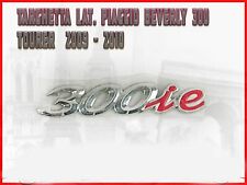 TARGHETTA LAT. "300 IE" PIAGGIO BEVERLY 300 TOURER 2009/2010