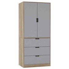 Armadio 2 ante con 3 cassetti