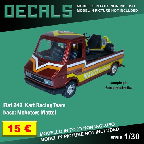 Decals repro fiat 242 - decals,