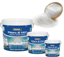 Teknica PITTURA DI SALE bianco