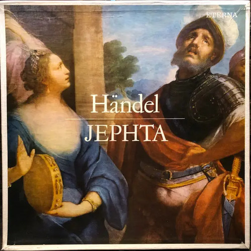 Händel jephta box - händel, lp