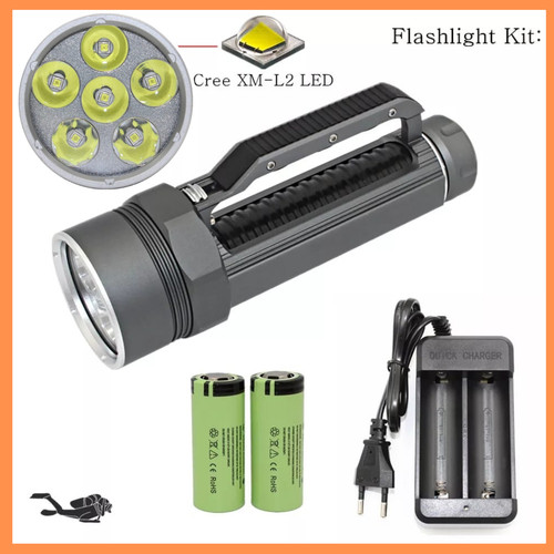Torcia subacquea led - torcia,
