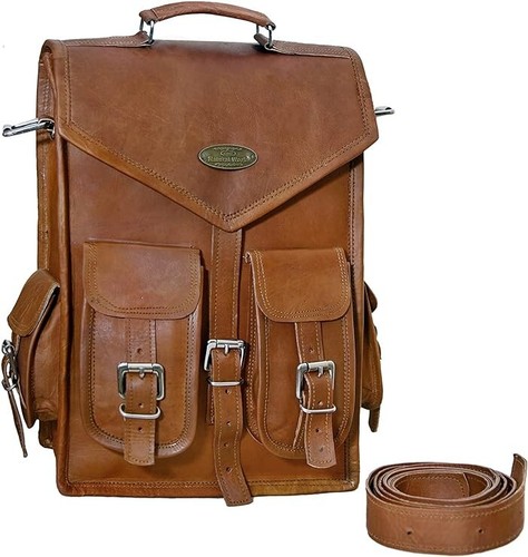 Borsa vintage vera pelle - , zaino