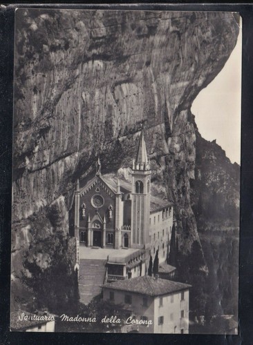 Cartolina santuario madonna - cartolina,