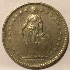 2 FRANCS FRANCHI 1968 B - SWITZERLAND - SUISSE - SVIZZERA