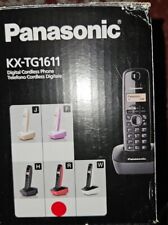 PANASONIC CORDLESS Modello KX-TG1611- Nero - come nuovo, funzionante