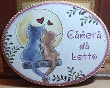 Targa segna stanza fuori - segna, porta