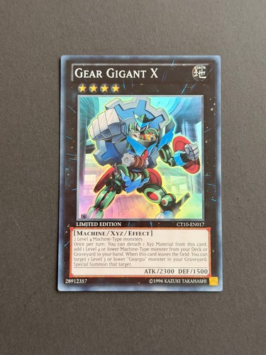 Carte jcc gear - yu-gi-oh,