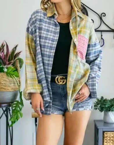 Adora blu salvia - , plaid