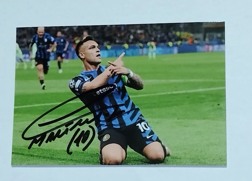 Autografo lautaro martinez - autografo,