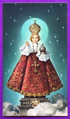 Santino holy card gesù - santino,