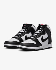 nike dunk alta bianca/nera