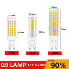 Lampada LED G9, 5/9/12/15/20W