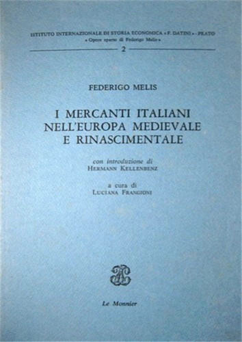 Melis federigo i mercanti - melis,federigo.,