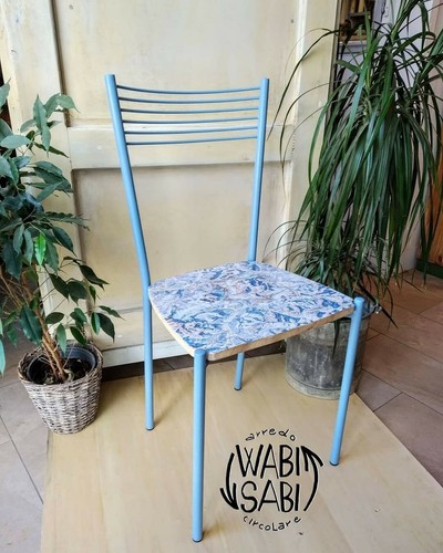 Sedia artigianale ferro - in, e