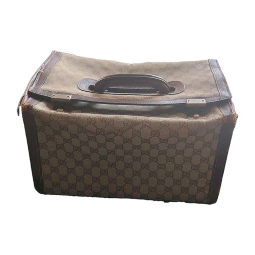 Gucci borsa mano rigida - rigida, tela