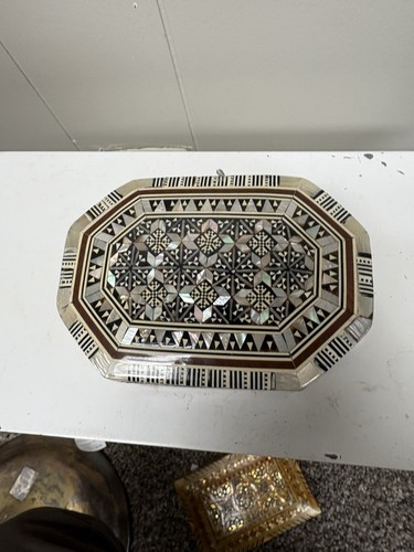 Scatola ottagonale legno - scatola,
